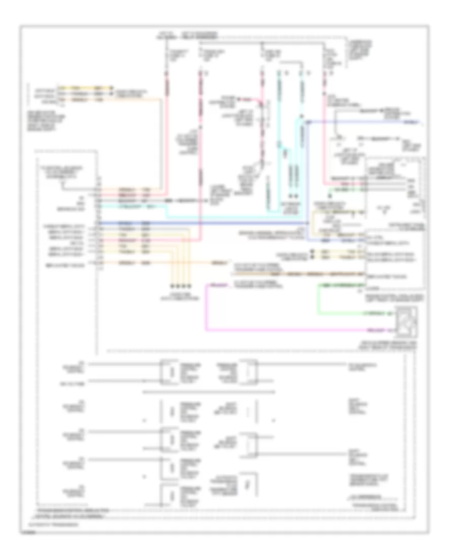 6 0L VIN J A T Wiring Diagram 1 of 2 for Cadillac Escalade 2012