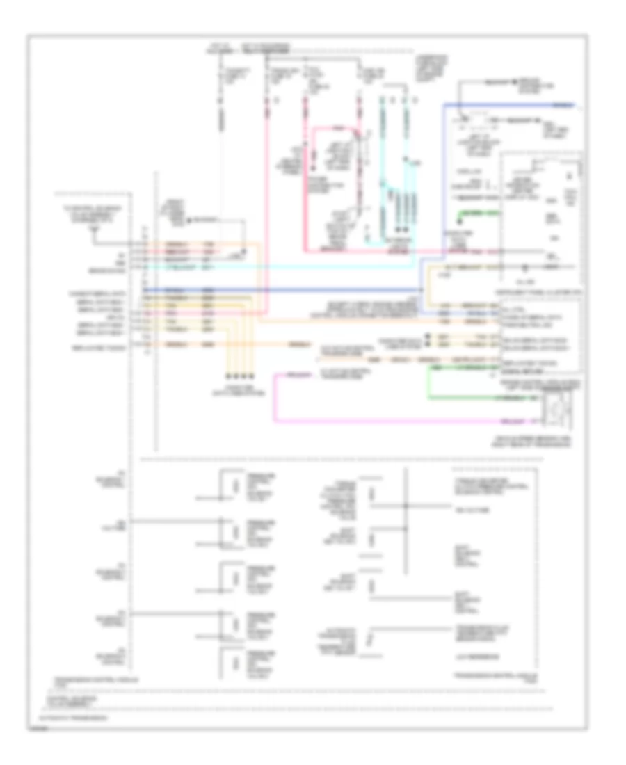 6 2L VIN F A T Wiring Diagram 1 of 2 for Cadillac Escalade 2012