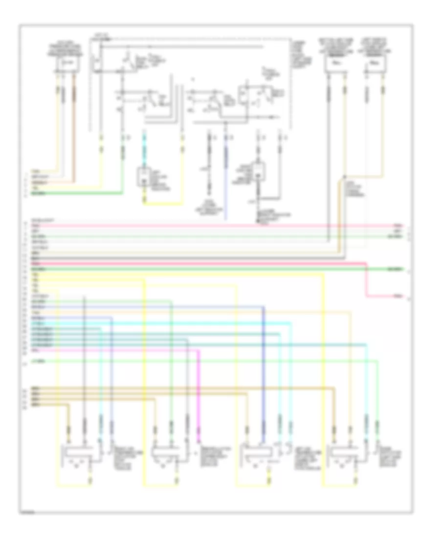 Automatic A C Wiring Diagram Except Hybrid 3 of 4 for Cadillac Escalade 2012