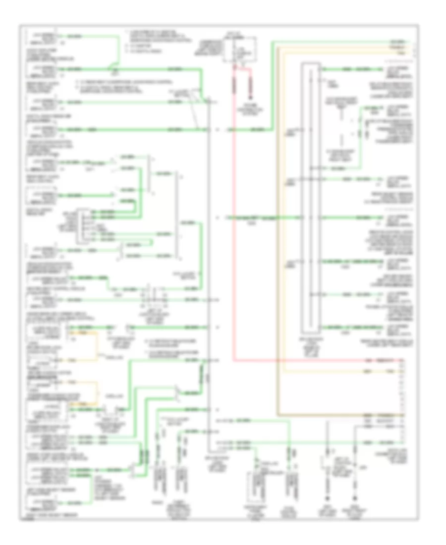 Computer Data Lines Wiring Diagram Except Hybrid 1 of 2 for Cadillac Escalade 2012