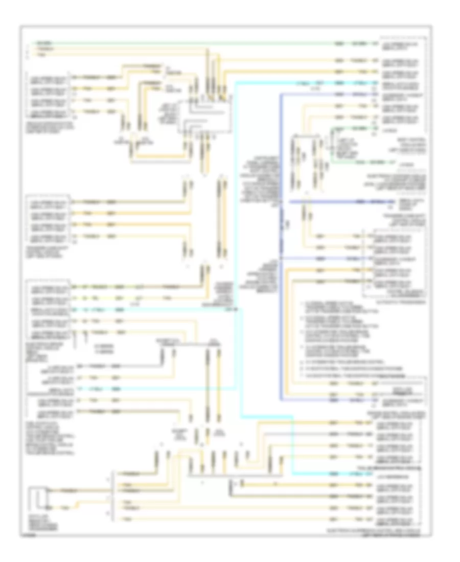 Computer Data Lines Wiring Diagram Except Hybrid 2 of 2 for Cadillac Escalade 2012