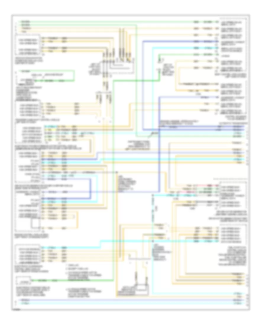 Computer Data Lines Wiring Diagram Hybrid 2 of 3 for Cadillac Escalade 2012