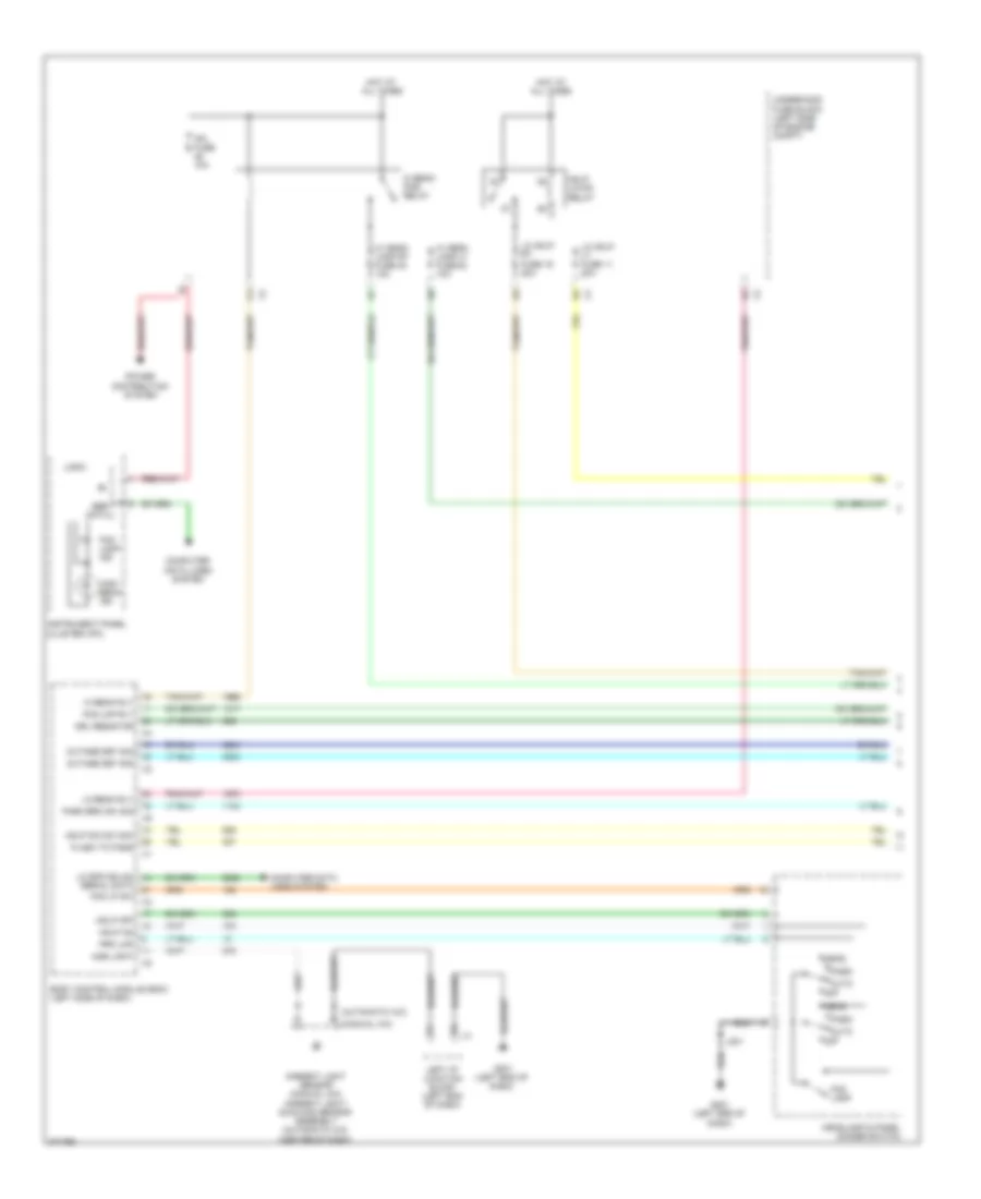 Headlights Wiring Diagram with Low Beam LED Headlamps 1 of 2 for Cadillac Escalade 2012