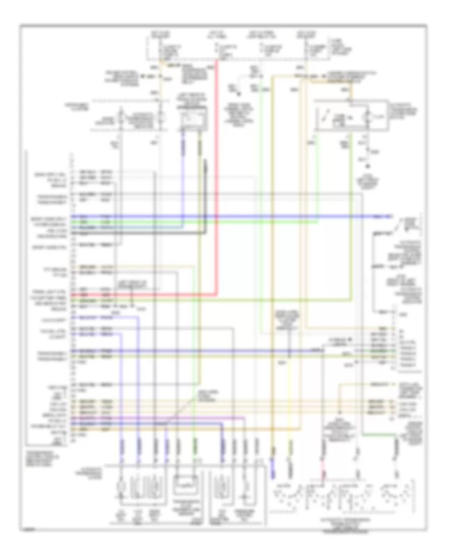 A T Wiring Diagram for Cadillac Catera 1999