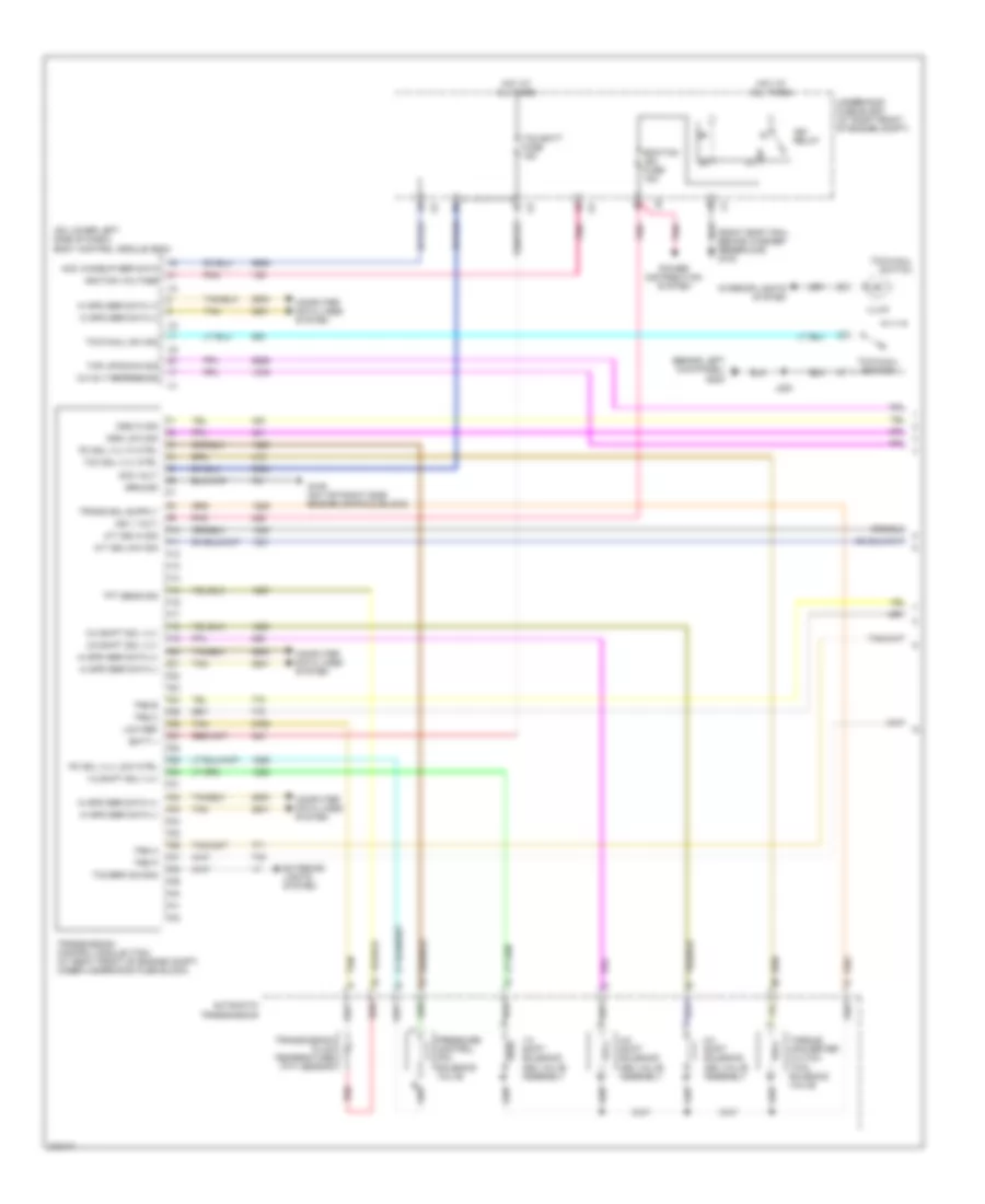 3 6L VIN 7 A T Wiring Diagram 1 of 2 for Cadillac SRX 2008