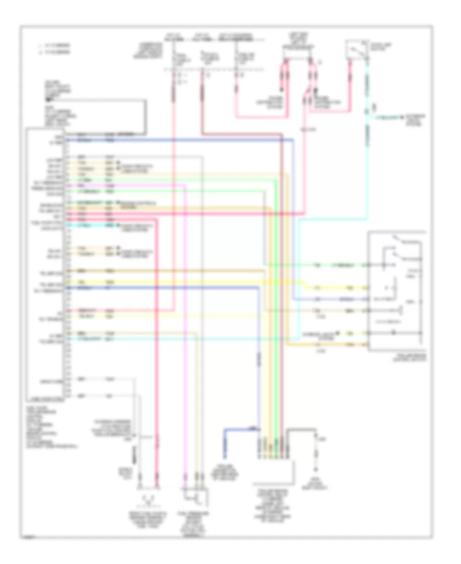 Trailer ABS Wiring Diagram for Cadillac Escalade EXT Luxury 2013