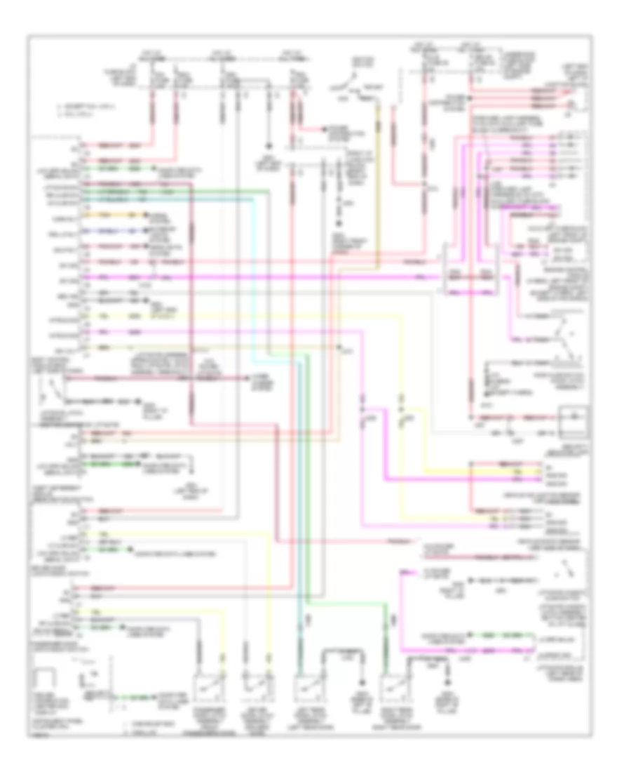 Anti theft Wiring Diagram for Cadillac Escalade EXT Luxury 2013