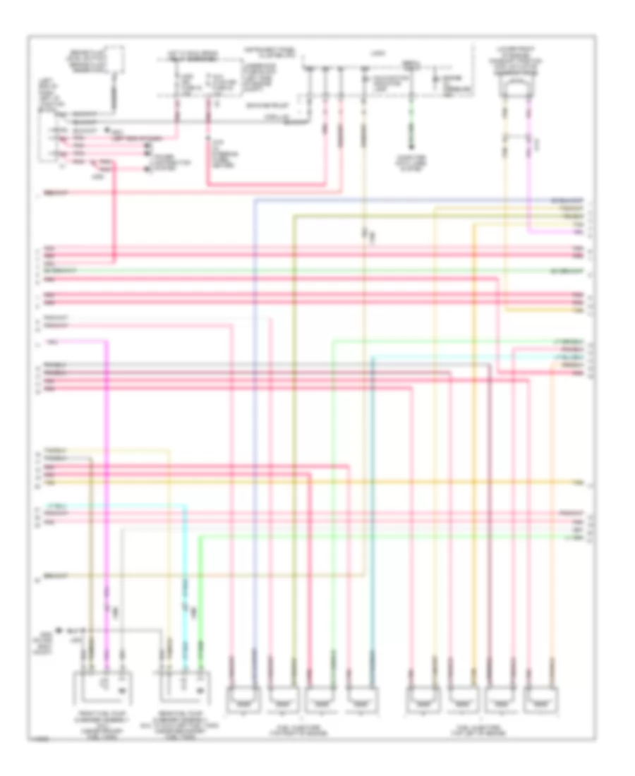 6 2L VIN F Engine Performance Wiring Diagram 3 of 6 for Cadillac Escalade EXT Luxury 2013