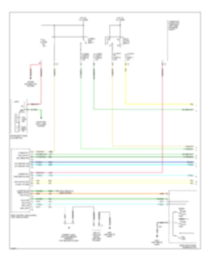 Headlights Wiring Diagram with Low Beam LED Headlamps 1 of 2 for Cadillac Escalade EXT Luxury 2013