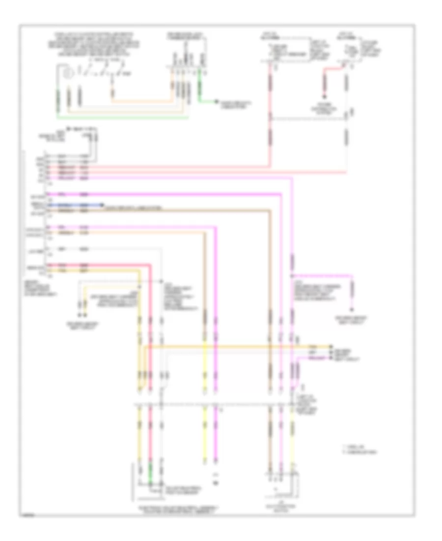 Adjustable Pedal Wiring Diagram for Cadillac Escalade EXT Luxury 2013