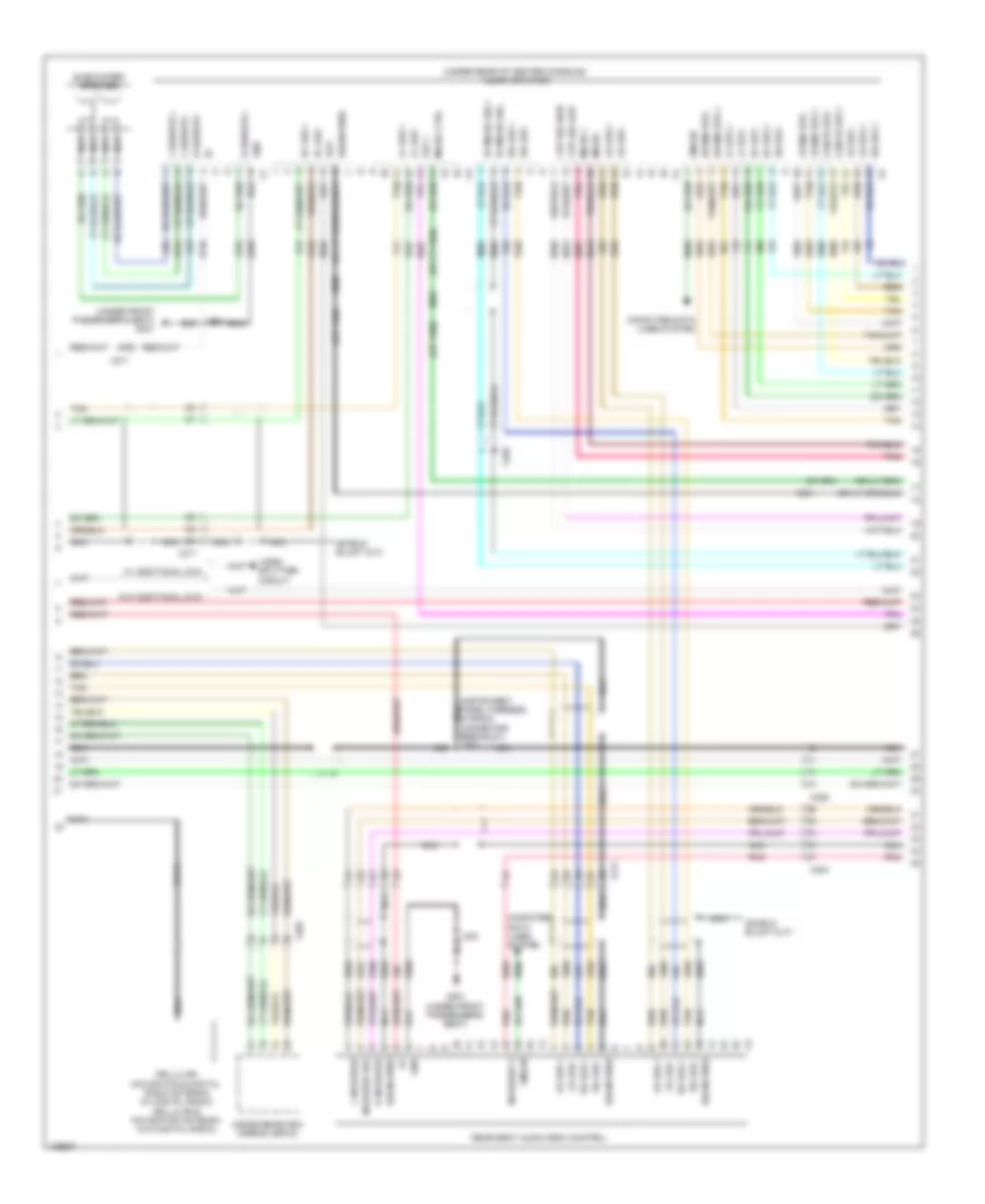 Navigation Wiring Diagram with Y91  UQA without UYS 2 of 4 for Cadillac Escalade EXT Luxury 2013