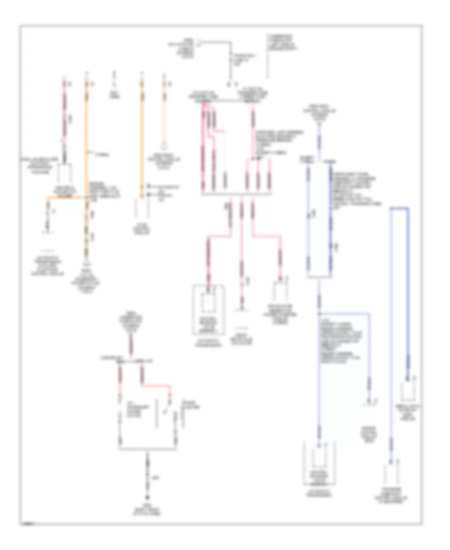 Power Distribution Wiring Diagram 8 of 8 for Cadillac Escalade EXT Luxury 2013