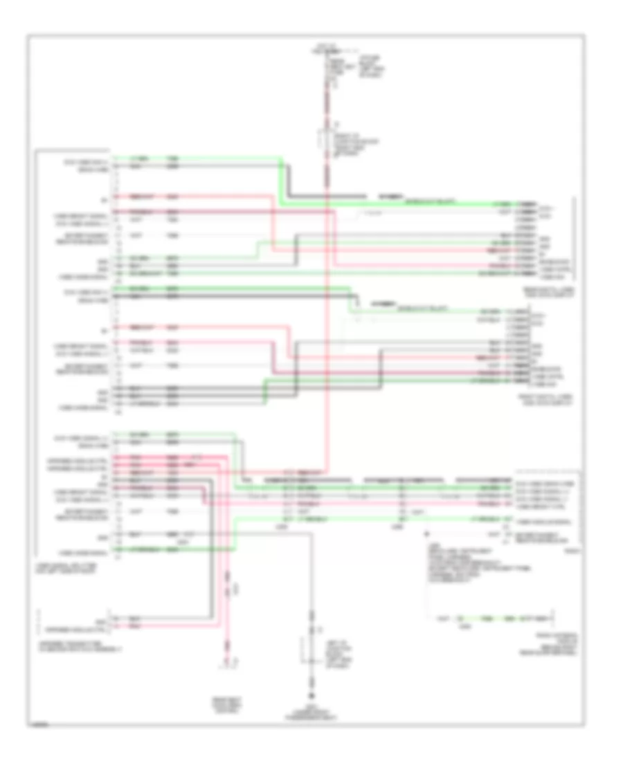 Video Splitter Wiring Diagram for Cadillac Escalade EXT Luxury 2013