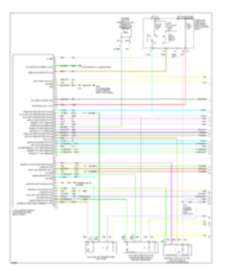 Automatic A C Wiring Diagram 1 of 3 for Cadillac STS 2008