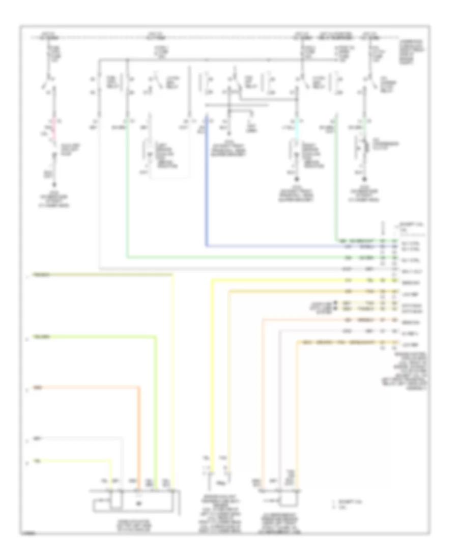 Automatic AC Wiring Diagram (3 of 3) for Cadillac STS 2008