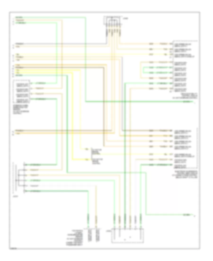 Computer Data Lines Wiring Diagram 3 of 4 for Cadillac STS 2008