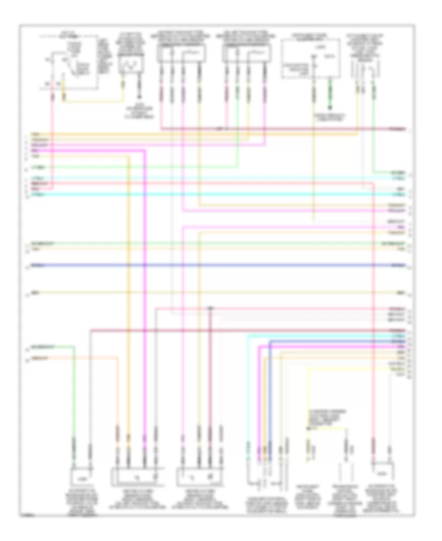 4 4L VIN D Engine Performance Wiring Diagram 2 of 6 for Cadillac STS 2008