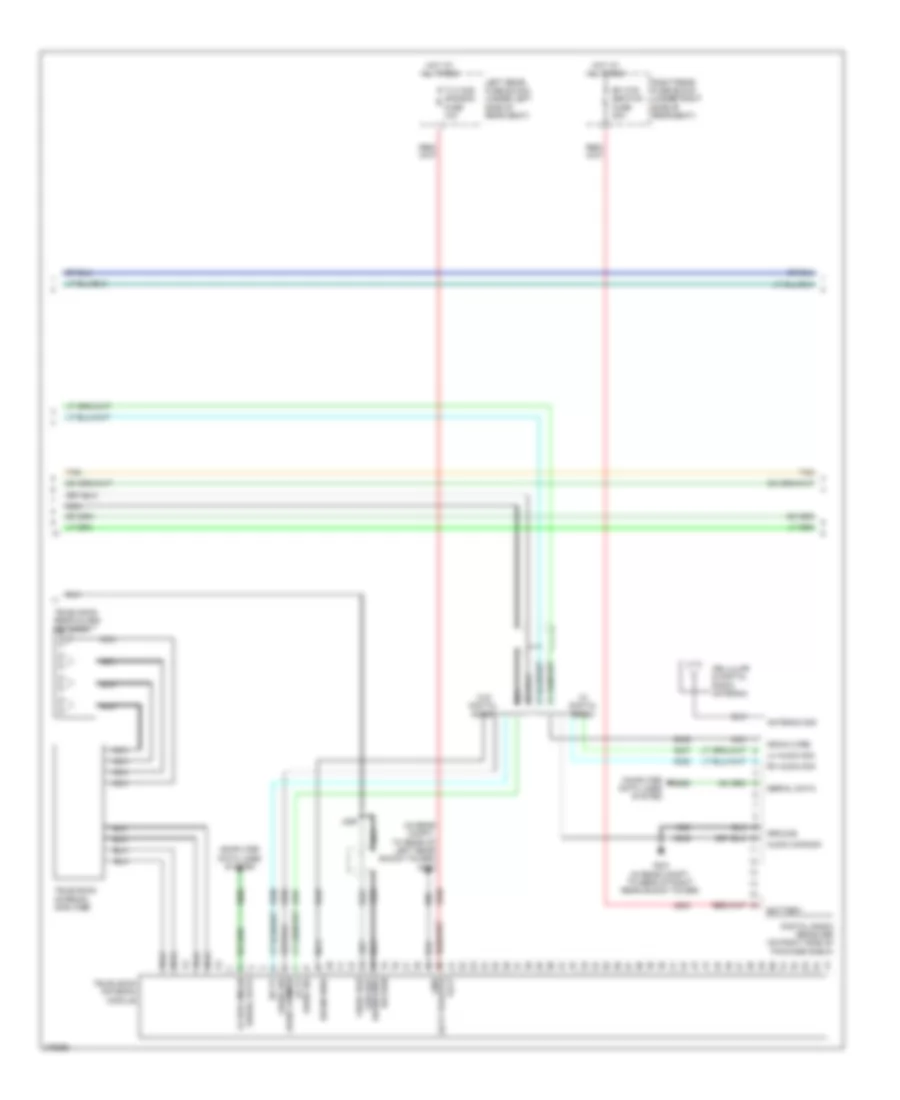 8 Speaker System Wiring Diagram 2 of 3 for Cadillac STS 2008