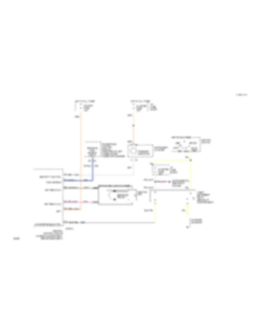 Pass-Key Wiring Diagram for Cadillac Fleetwood Brougham 1993