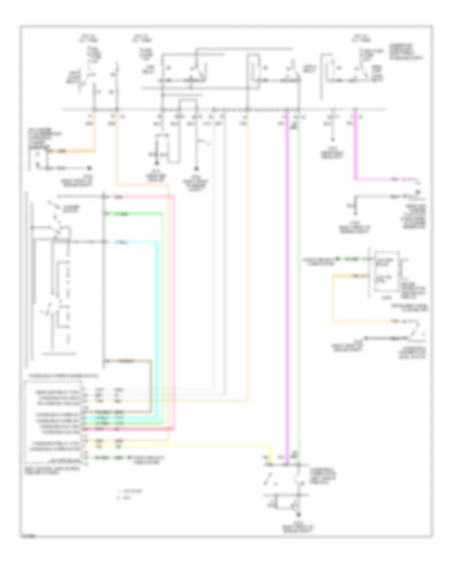 Wiper Washer Wiring Diagram Coupe for Cadillac CTS V 2013