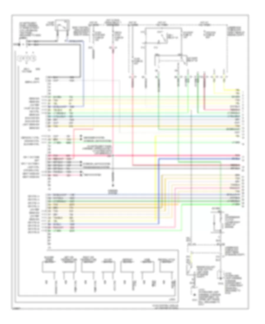 Automatic A C Wiring Diagram 1 of 2 for Cadillac XDiscovery 2008