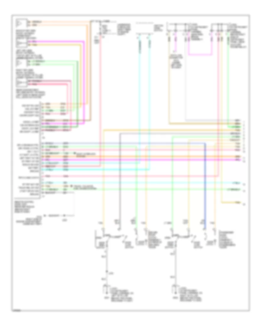 Forced Entry Wiring Diagram 1 of 2 for Cadillac XDiscovery 2008