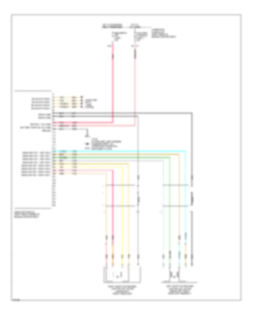Adaptive Front Lighting Wiring Diagram for Cadillac XDiscovery 2008