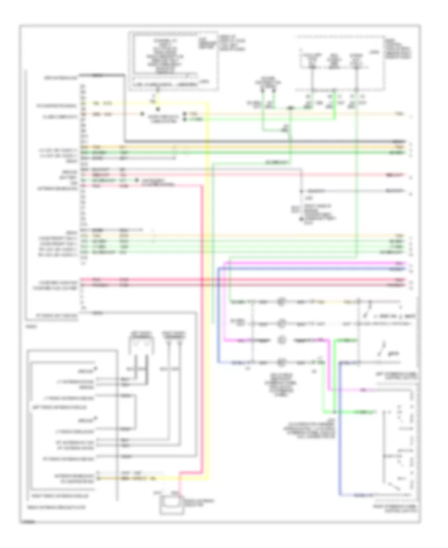Radio Wiring Diagram 1 of 3 for Cadillac XDiscovery 2008