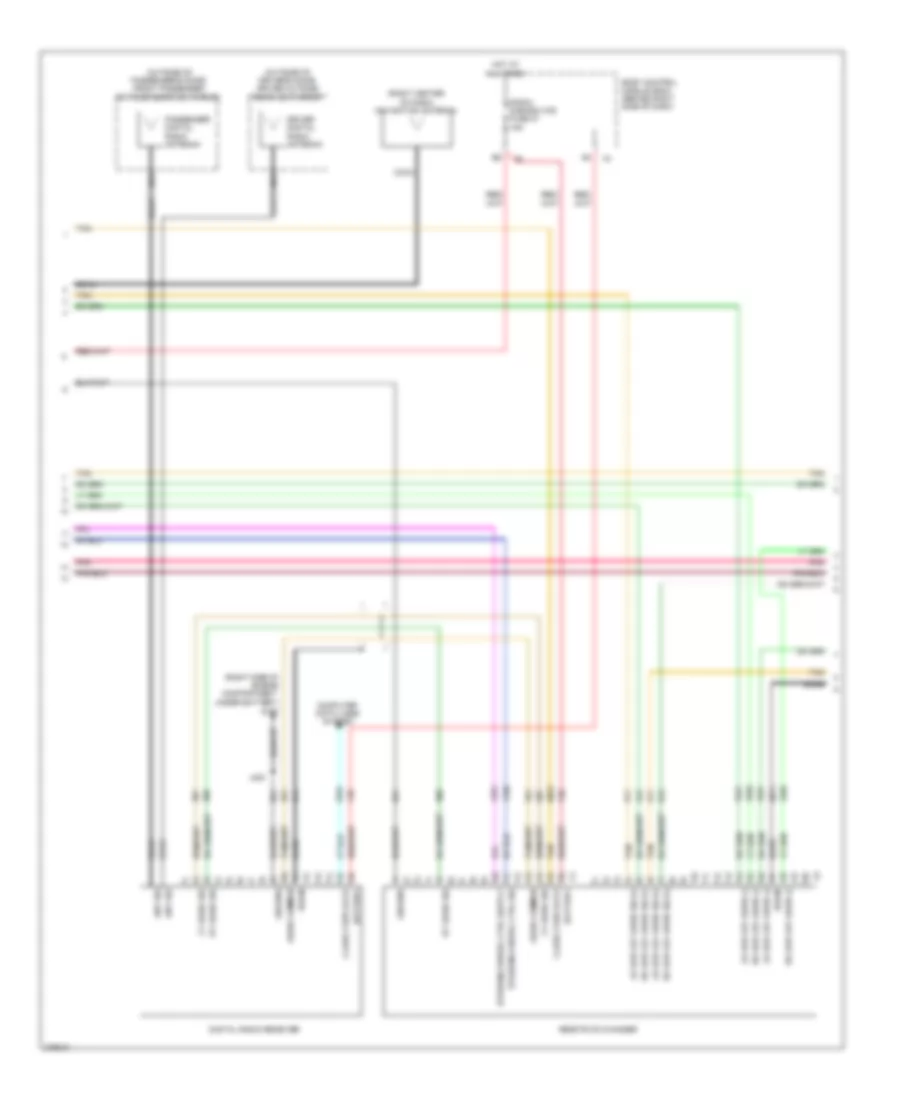 Radio Wiring Diagram 2 of 3 for Cadillac XDiscovery 2008