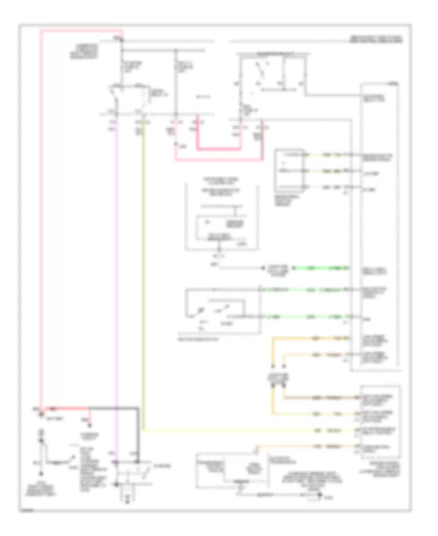 Starting Wiring Diagram for Cadillac XDiscovery 2008