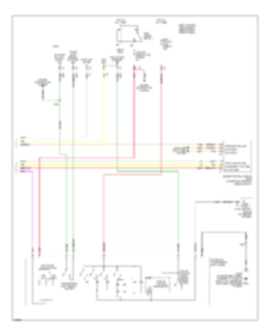 Transmission Wiring Diagram 2 of 2 for Cadillac XDiscovery 2008