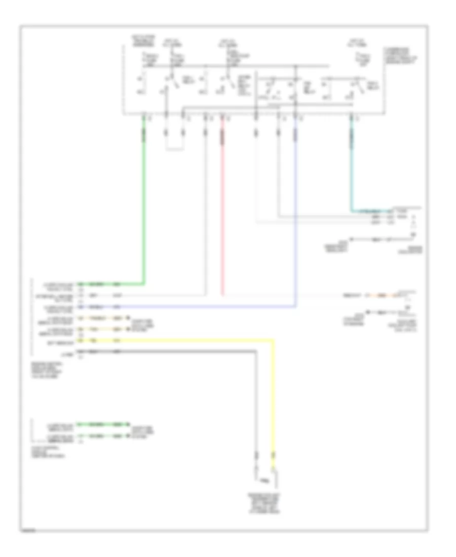 3 6L VIN 7 Cooling Fan Wiring Diagram for Cadillac CTS 2009