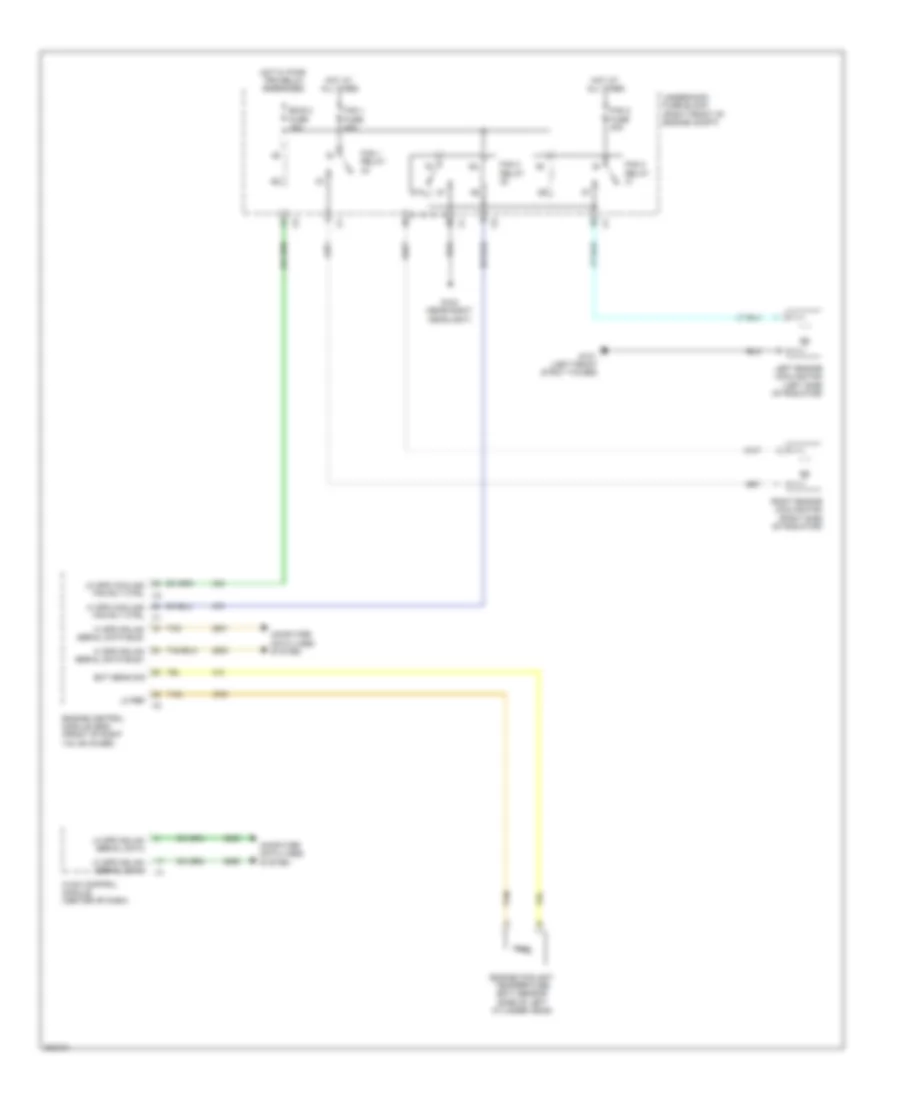 6 2L VIN P Cooling Fan Wiring Diagram for Cadillac CTS 2009