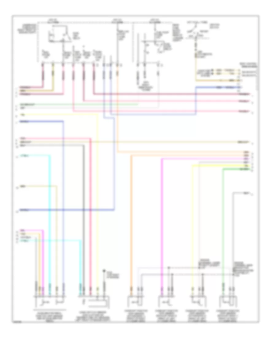 3.6L VIN V, Engine Performance Wiring Diagram (2 of 5) for Cadillac CTS 2009