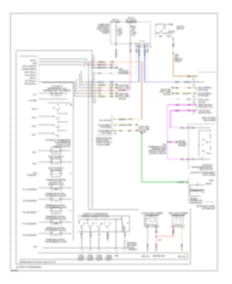 A T Wiring Diagram for Cadillac CTS 2009