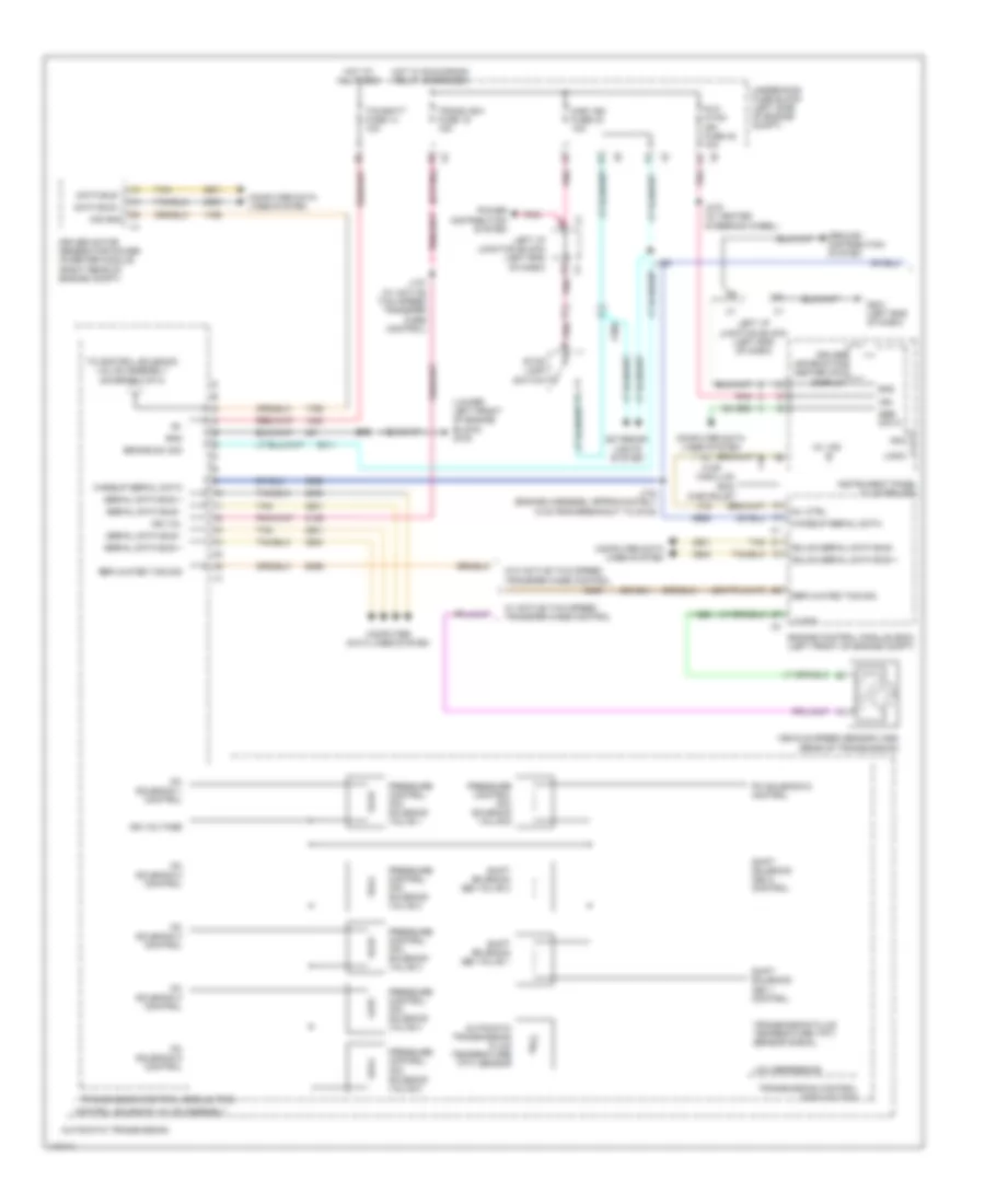 6 0L VIN J A T Wiring Diagram 1 of 2 for Cadillac Escalade Hybrid 2013
