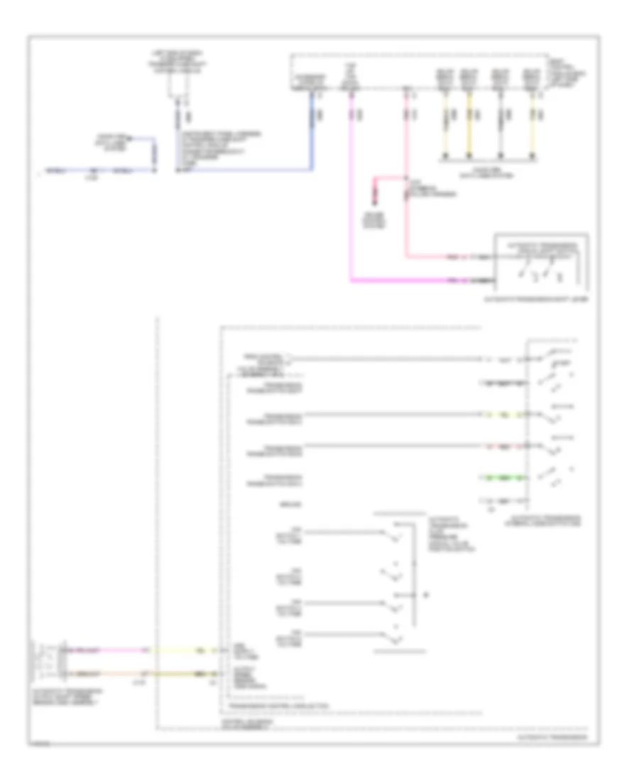 6.0L VIN J, AT Wiring Diagram (2 of 2) for Cadillac Escalade Hybrid 2013