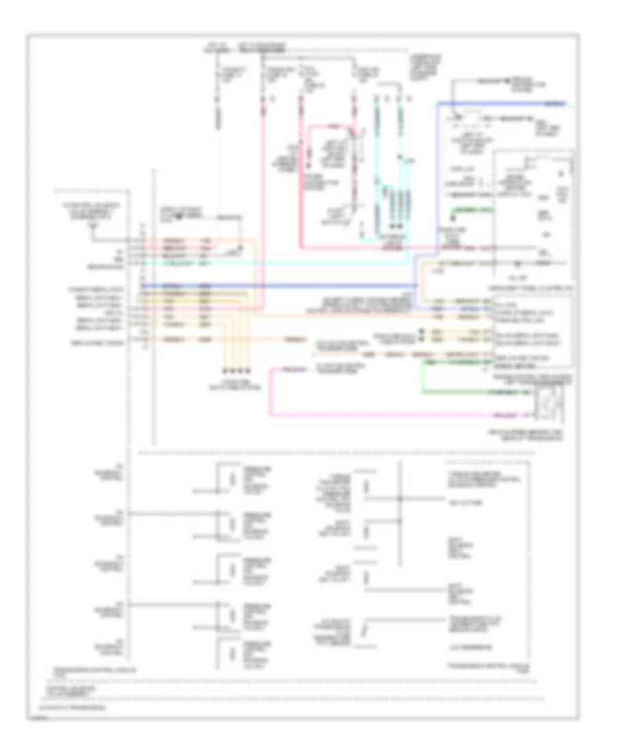 6.2L VIN F, AT Wiring Diagram (1 of 2) for Cadillac Escalade Hybrid 2013