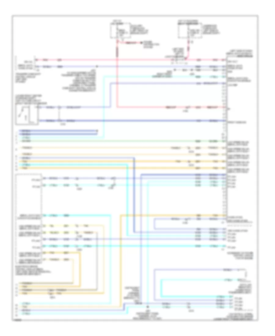 Computer Data Lines Wiring Diagram, Hybrid (3 of 3) for Cadillac Escalade Hybrid 2013
