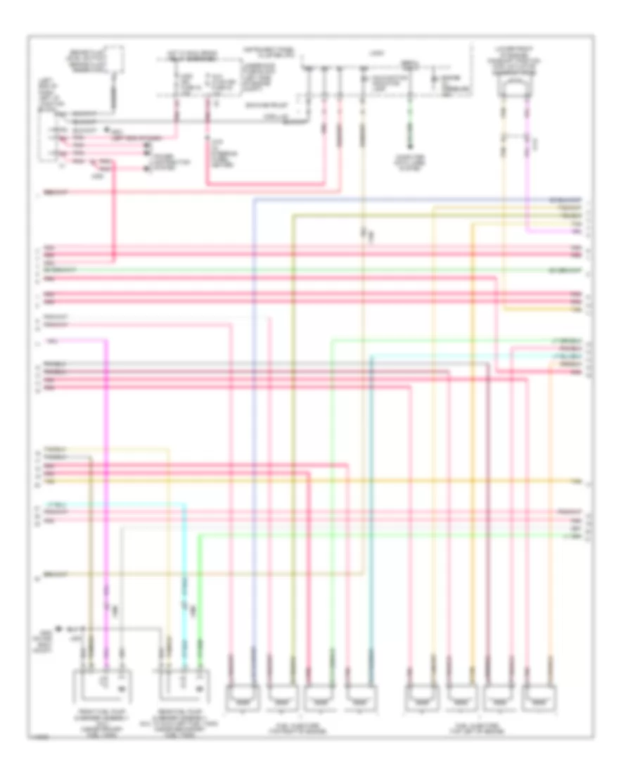 6 2L VIN F Engine Performance Wiring Diagram 3 of 6 for Cadillac Escalade 2013