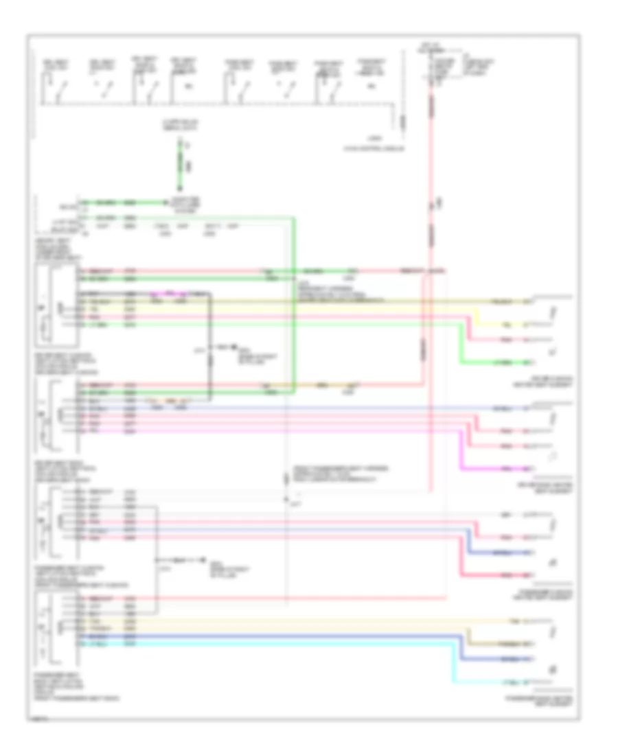 Climate Control Seats Wiring Diagram for Cadillac Escalade 2013