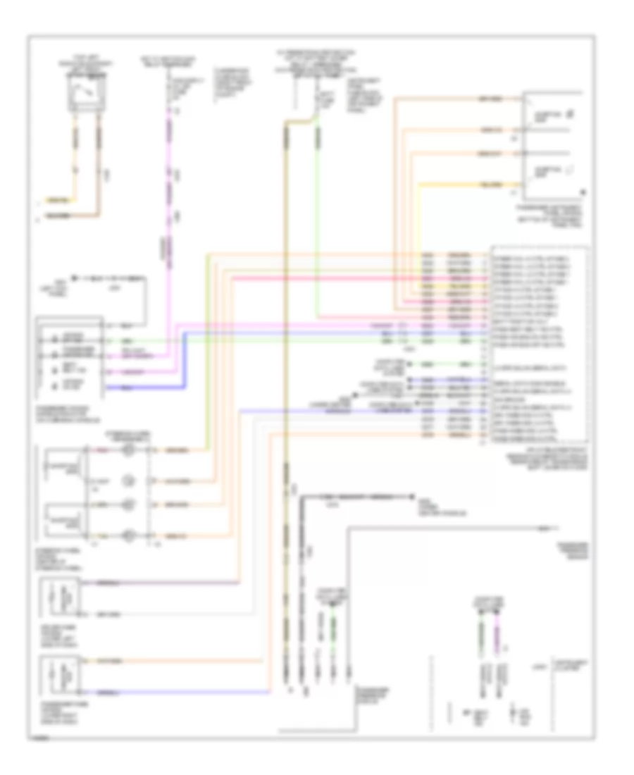 Supplemental Restraints Wiring Diagram 2 of 2 for Cadillac ATS 2013