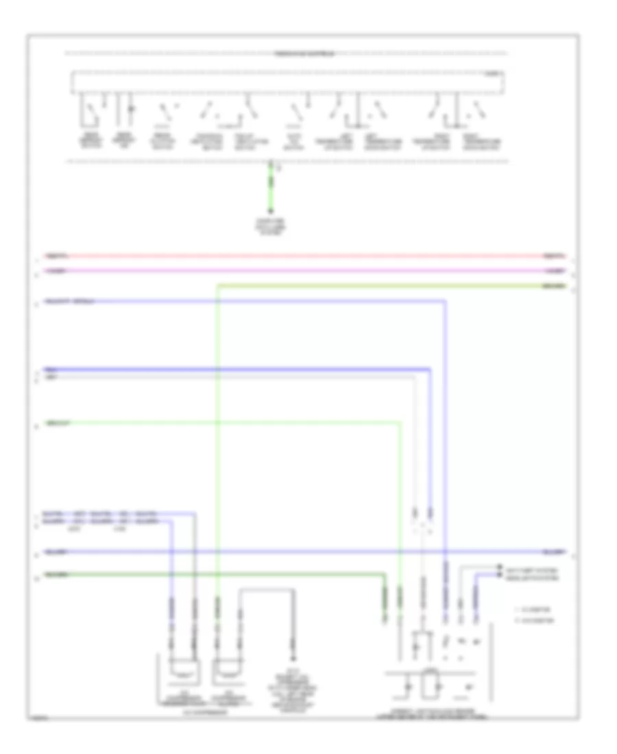 Automatic AC Wiring Diagram (2 of 4) for Cadillac ATS 2013