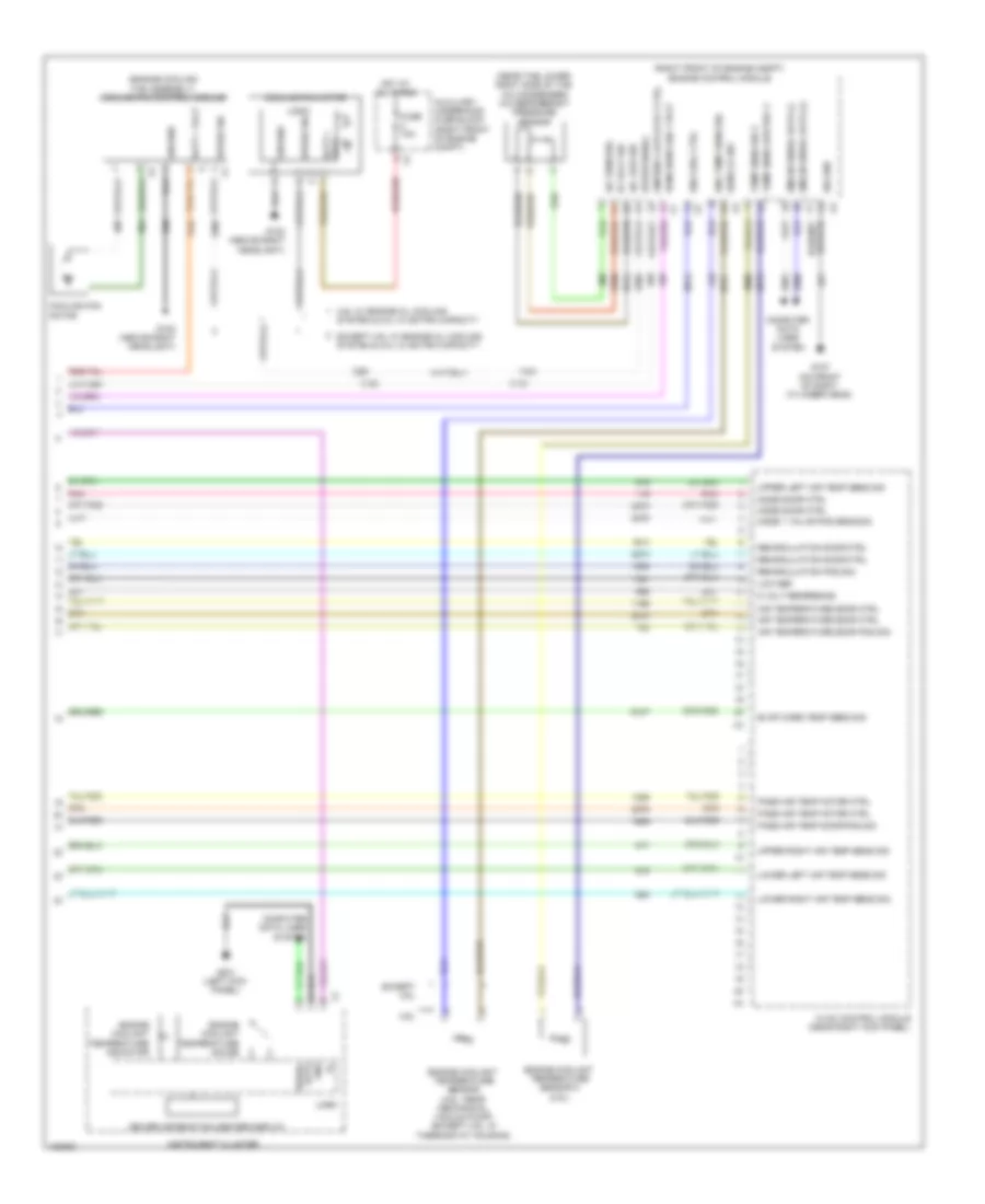 Automatic A C Wiring Diagram 4 of 4 for Cadillac ATS 2013