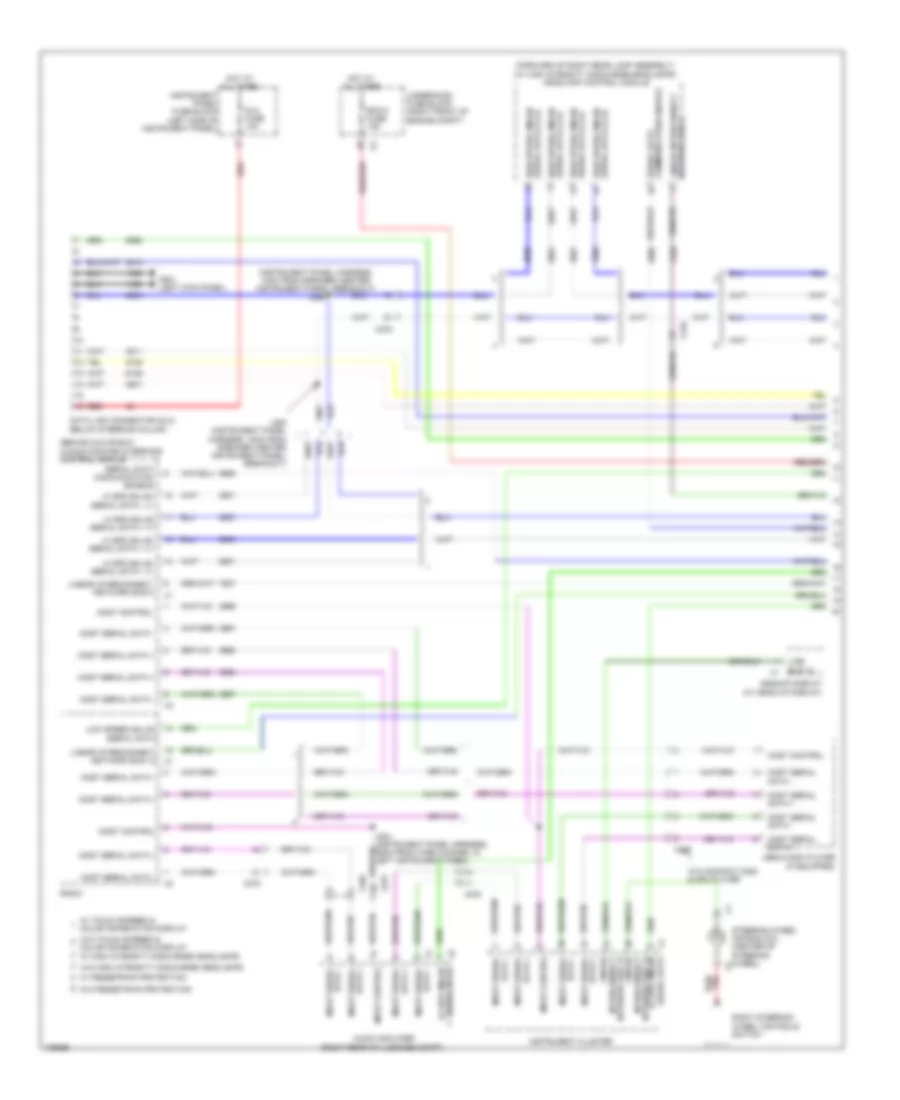 Computer Data Lines Wiring Diagram 1 of 7 for Cadillac ATS 2013