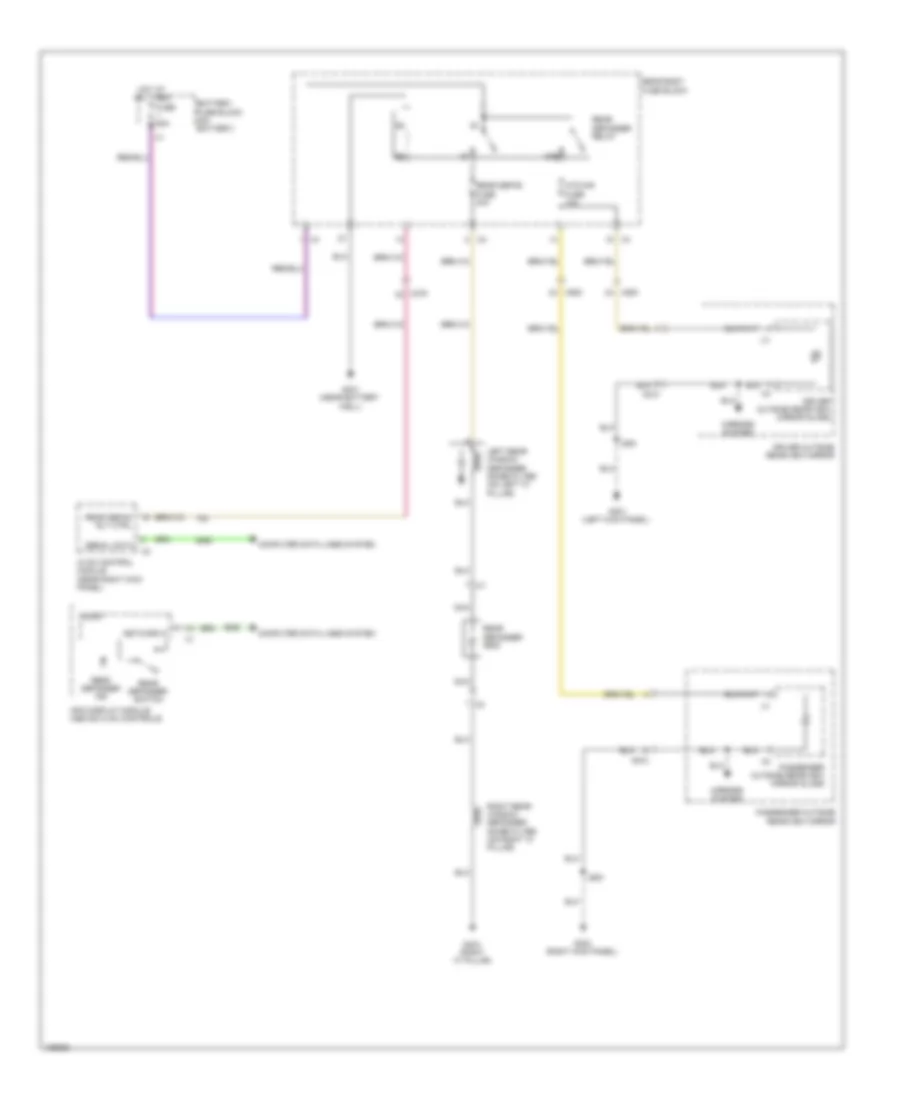 Defoggers Wiring Diagram for Cadillac ATS 2013