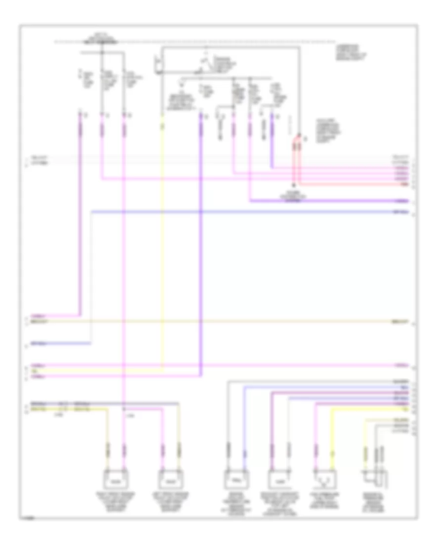 2.0L VIN X, Engine Performance Wiring Diagram (3 of 7) for Cadillac ATS 2013