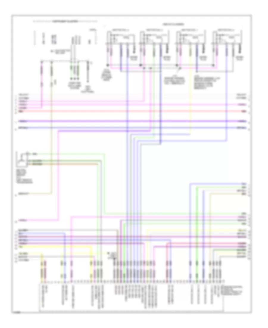 2.0L VIN X, Engine Performance Wiring Diagram (4 of 7) for Cadillac ATS 2013