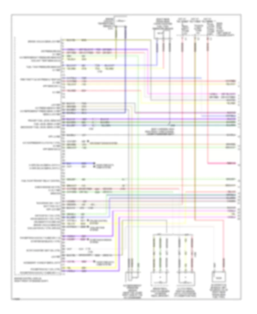 2.5L VIN A, Engine Performance Wiring Diagram (1 of 7) for Cadillac ATS 2013