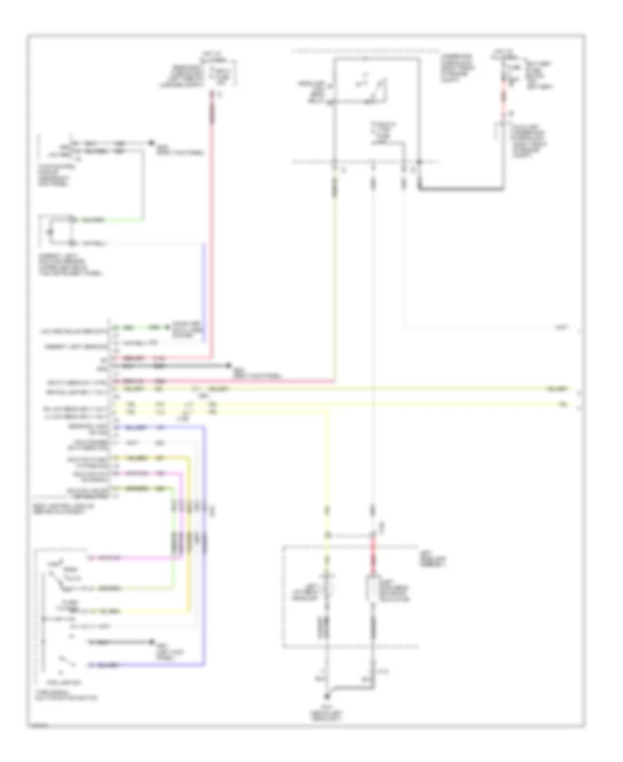 Headlamps Wiring Diagram without High Intensity Discharge 1 of 2 for Cadillac ATS 2013